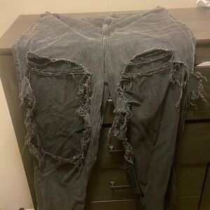 Charcoal black American Eagle jeans